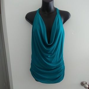 Sexy Halter Cowl Neck Top